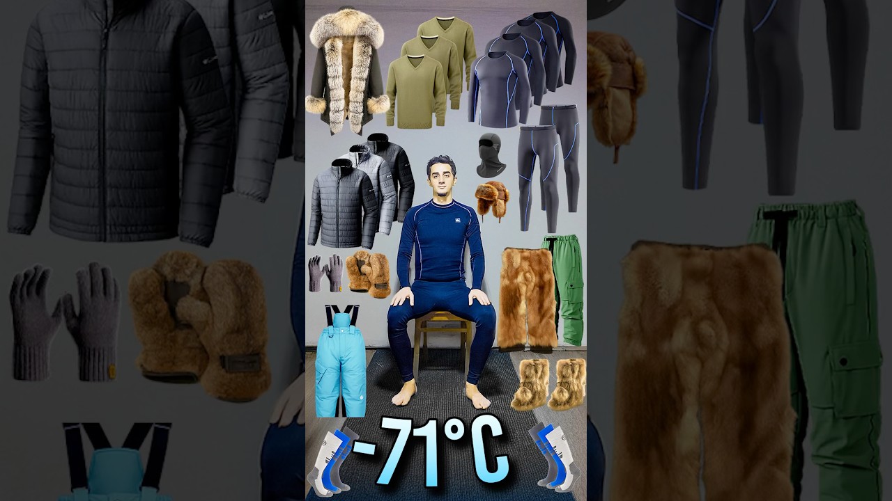 Как Мы Одеваемся при -71&deg;C? (Якутия)