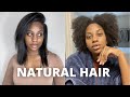 THE PERFECT BLOW OUT FOR NATURAL HAIR *salon results at home