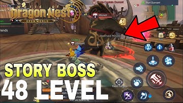 Dragon Nest 2 Evolution| LEVEL 48 Main Story BOSS Fight |  Active Players MMORPG For Android/ios