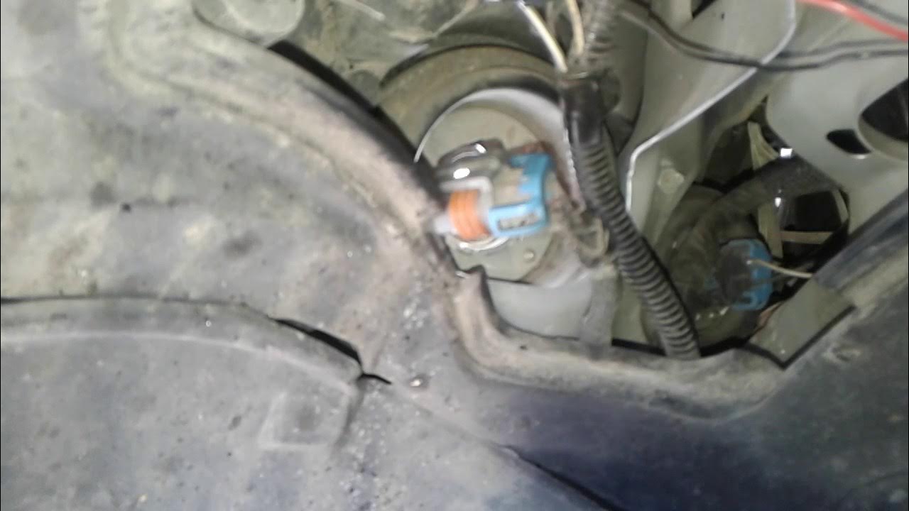 Pt cruiser headlight bulb replacement - YouTube