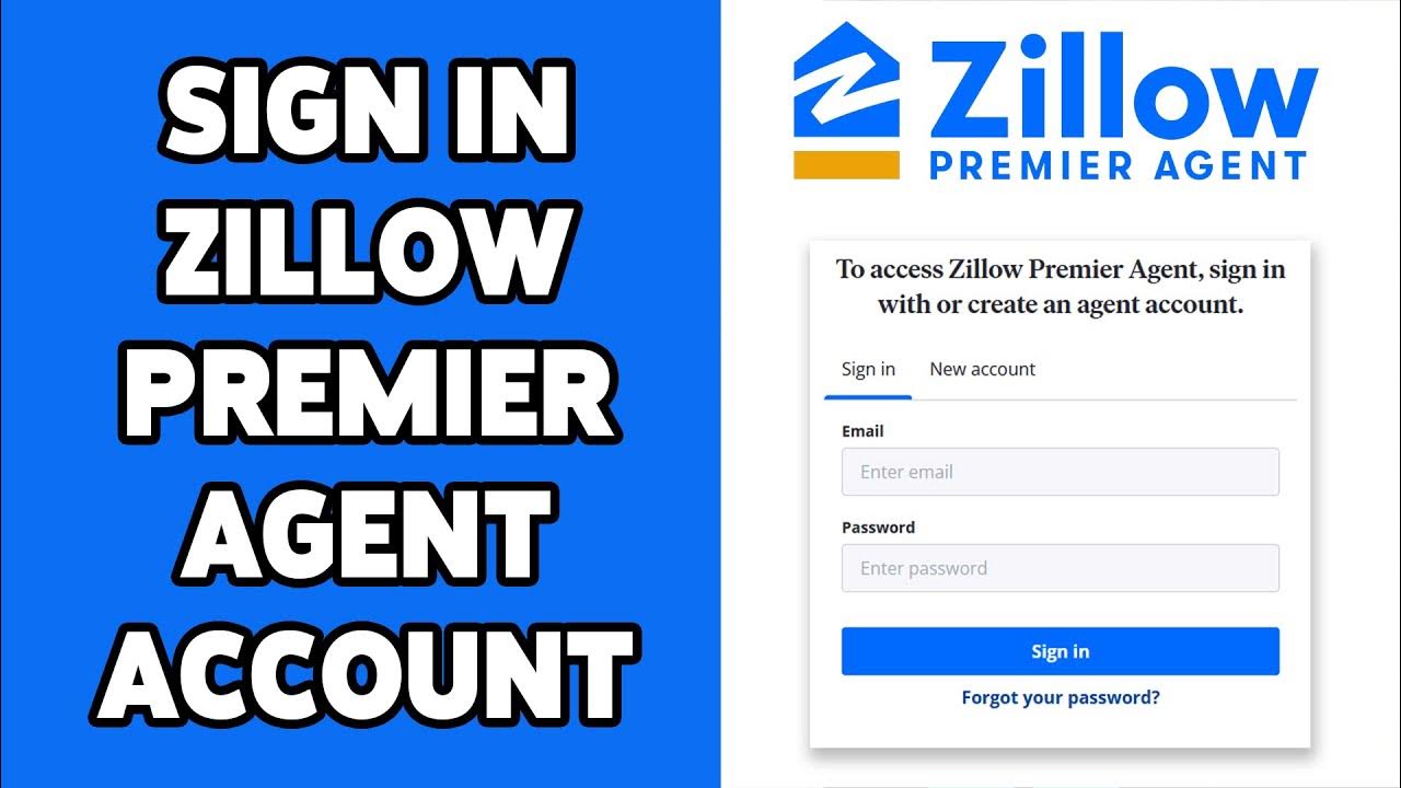 How to sign in zillow premier agent account 2024 quick login process