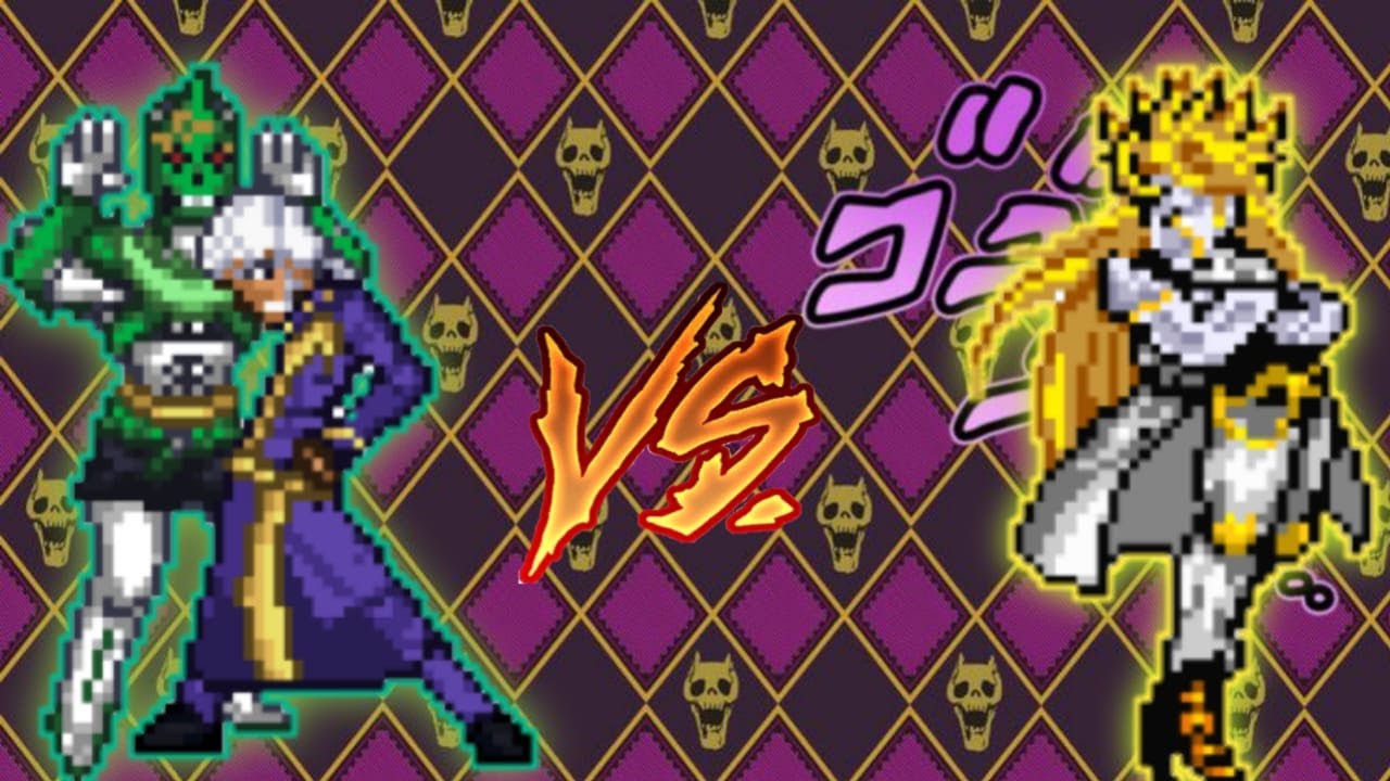 Pucci Ultimate VS Dio Over Heaven in Jump Force Mugen.