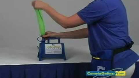 Air-Pro Balloon Inflator with Sue Bowler