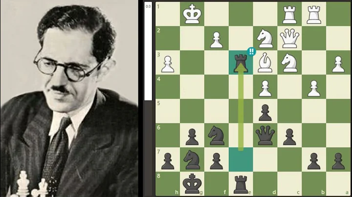 Kashdan's Immortal - Boris Siff vs Isaac Kashdan 1...