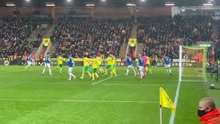 Richarlison Overhead Kick Goal V Norwich City Norwich City 2-1 Everton