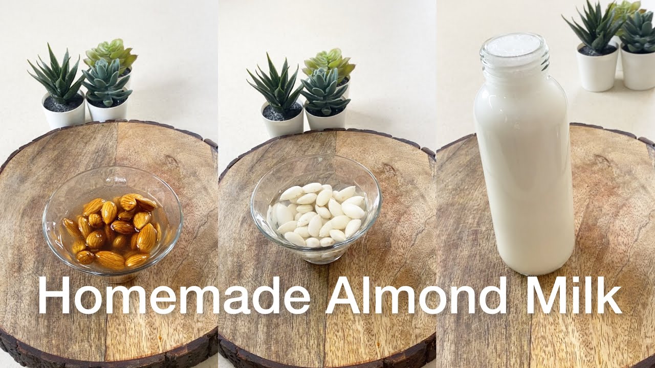 Almond Milk Pure Hygienic & Nutritive Homemade Almond Milk Easy to