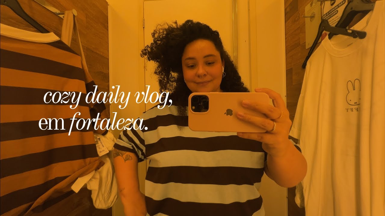 um final de semana chuvoso em fortaleza | cozy vlog