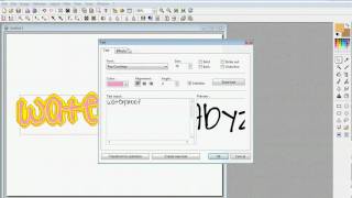 Layered Text Photofiltre