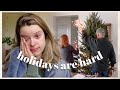 VLOG: Holidays are Harder than Expected, Mom's B-day, Getting a Christmas Tree + Sister Haul