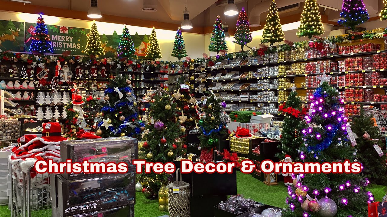 Christmas Tree 🎄 Ornaments at Sultan Center//All you need to decorate your Christmas tree//Oman