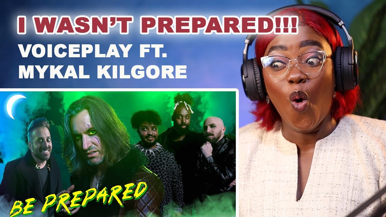 FIRST TIME REACTION TO VOICE PLAY FT MYKAL KILGORE - BE PREPARED (LION KING ACAPELLA)🔥🔥😍😳🫡🦁🦁