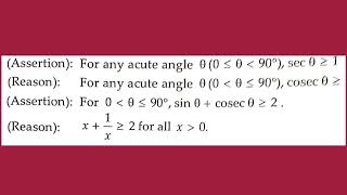 Celebrity GRADE 10:ASSERTION REASON /TRIGONOMETRY Profile