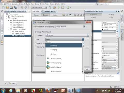 Introduction Java patt 15: How to create Tool Bar.