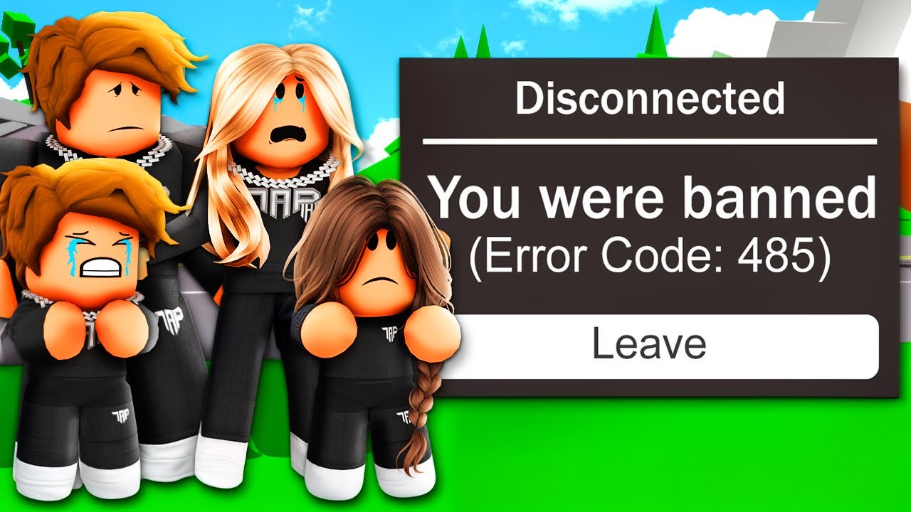 My FAMILY Got BANNED in Brookhaven RP..