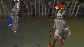 It only costs 1.2B to 1 hit any Player in Runescape