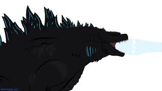 Godzilla atomic short video