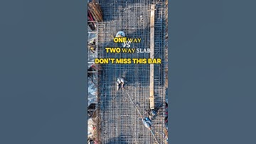Slab Reinforcement Explained | One Way vs Two Way Slab (RCC Basics) #construction