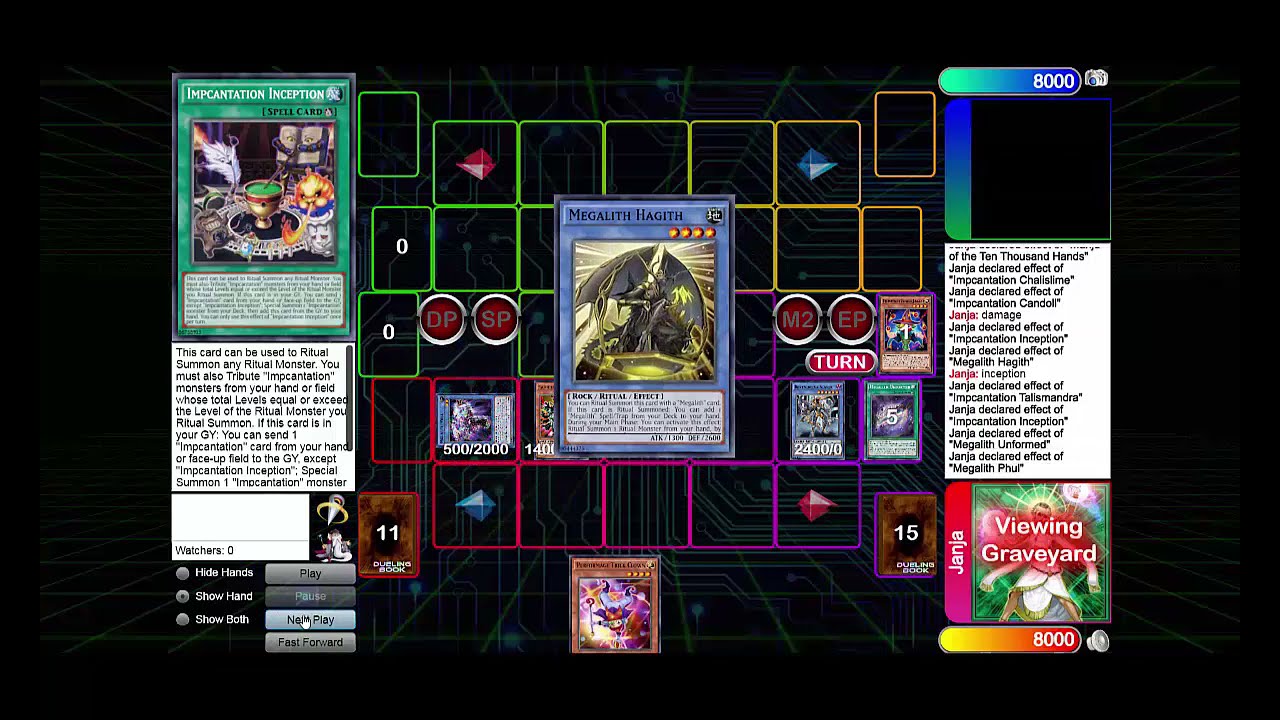 YU-GI-OH! - 3 Megalith-Performage Combos (NegateCombo, Combo, playing around Nibiru, TurnSkip)