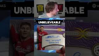 We Hit a Steven Gerrard in Topps Definitive... #tffbreaks #footballcards #topps #toppsdefinitive