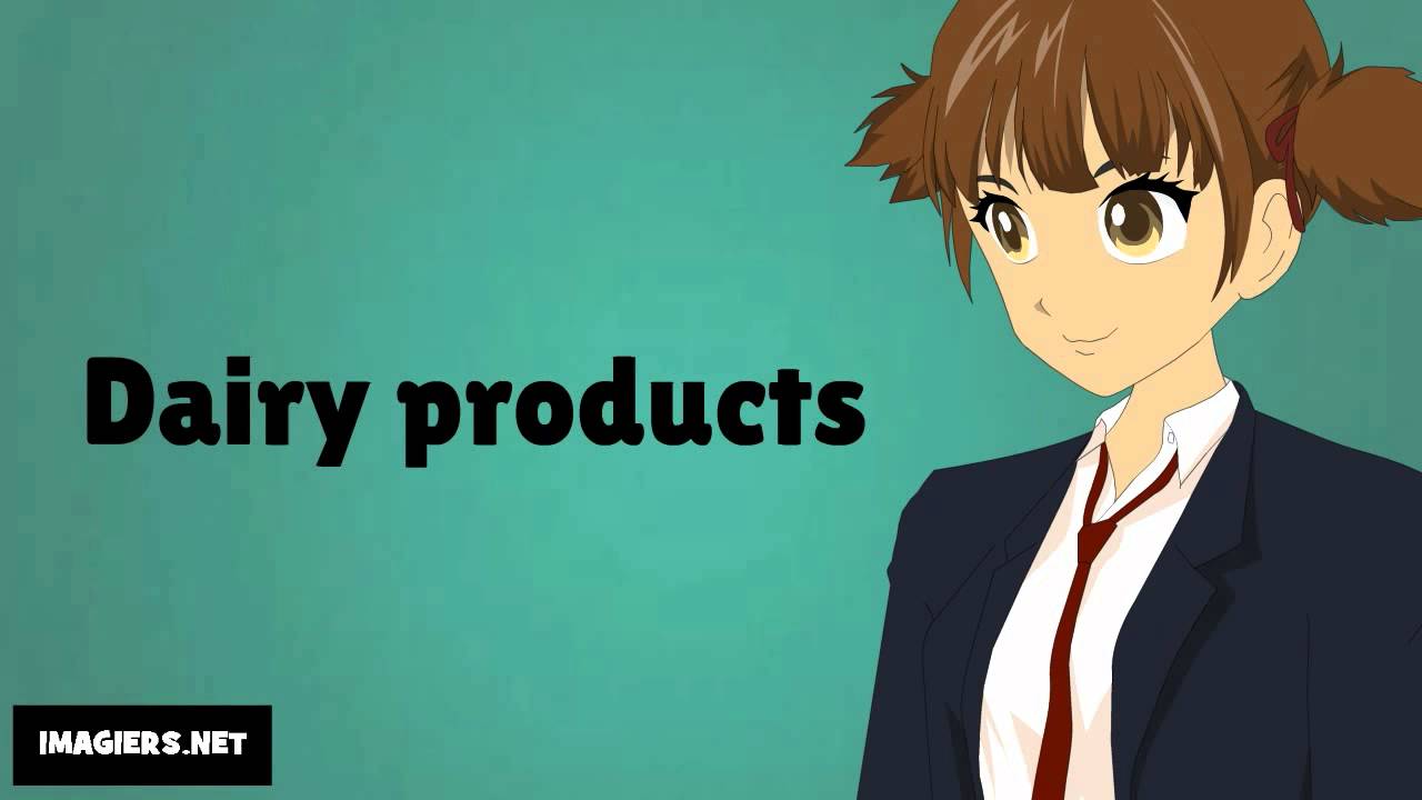How to pronounce Dairy products YouTube