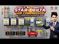 Air Compressor Fully Automatic Star Delta PLC Ladder Logic Full Practical
