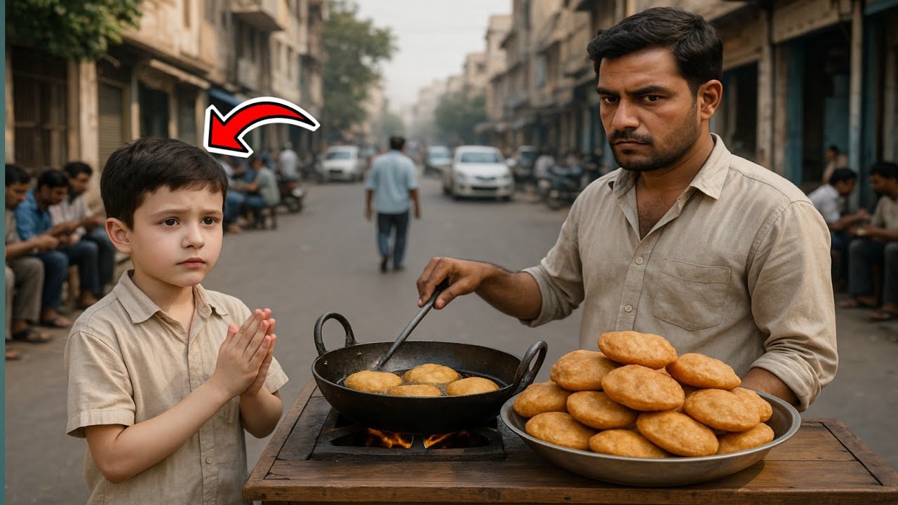 बच्चे ने सिर्फ़ एक कचौड़ी माँगी थी… कचौड़ी वाले ने जो किया, इंसानियत हिल गई | Heart touching story 