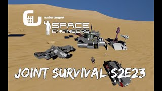 Space Engineers Joint Survival S2E23: The Battle Triangle