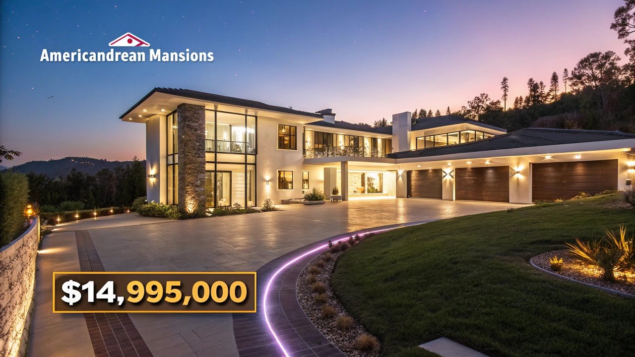 Bel Air Mansion Like No Other – Inside AmericanDreamMansions”