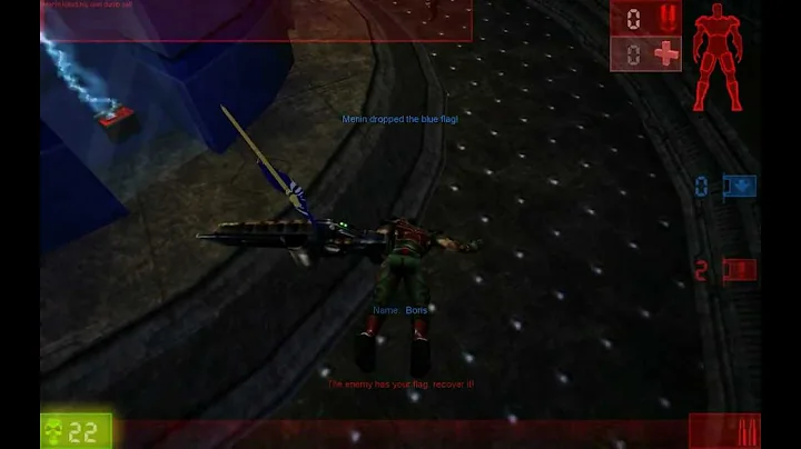 Let's Play Unreal Tournament - Capture the Flag - Niven