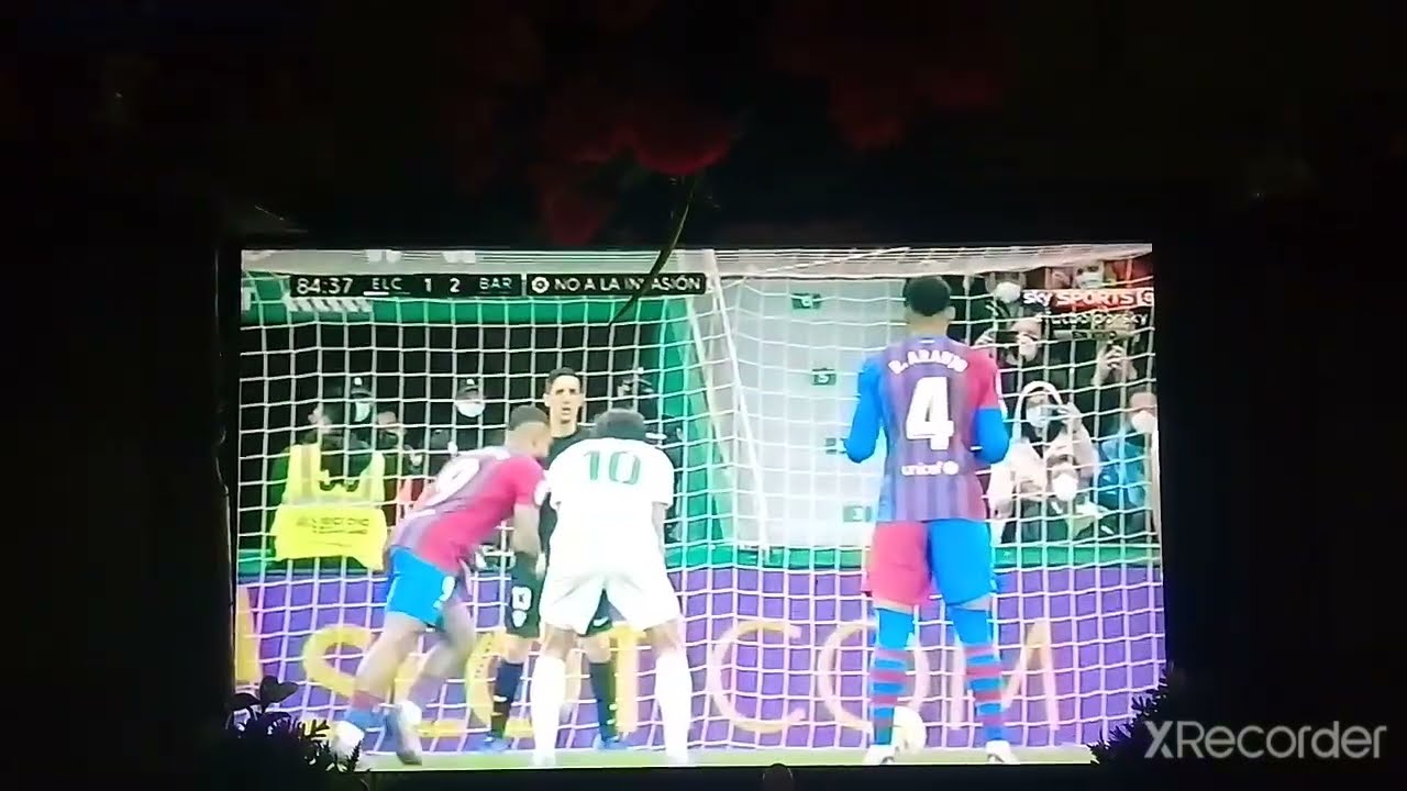 Depay penalty goal Barca vs Elche 2-1Extended Highlights