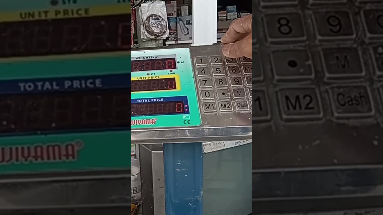 Cara kalibrasi Timbangan fujiyama