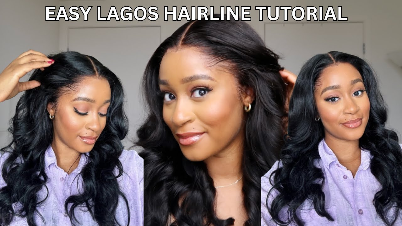 GAME CHANGER! THE MOST REALISTIC HAIRLINE. HOW TO INSTALL THE LAGOS HAIRLINE | ft MyFirstWig