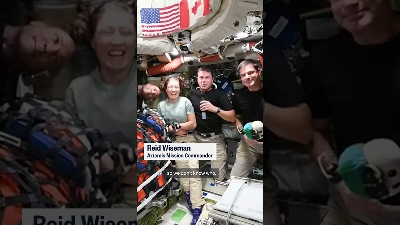 Artemis astronauts on who would play them in a movie