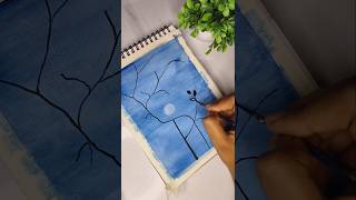 Aesthetic Blue Sky Painting 😍