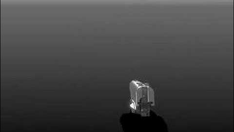 COLT 1911 weapon 3d model - firing and reloading animation