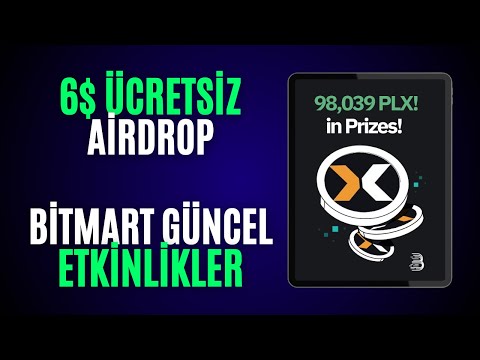 Bitmart Çekilir $6 Ücretsiz Ödül Kazan! Bitcoin Tüm Zamanların Rekoru Airdrop 2024