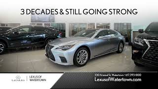 Serving Watertown For Over 35 Years at Lexus of Watertown