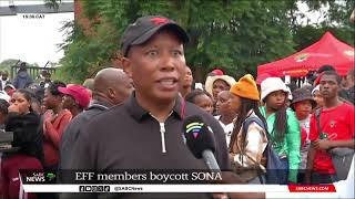 SONA 2024 | EFF members boycott SONA