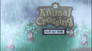 Animal Crossing Rainy Day Theme (Animated Desktop)