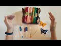 DIY Embroidery Set with 50 Threads | Complete Beginner Kit