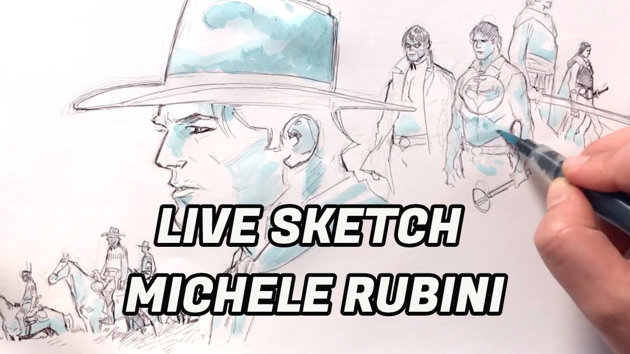 Live sketch di MICHELE RUBINI