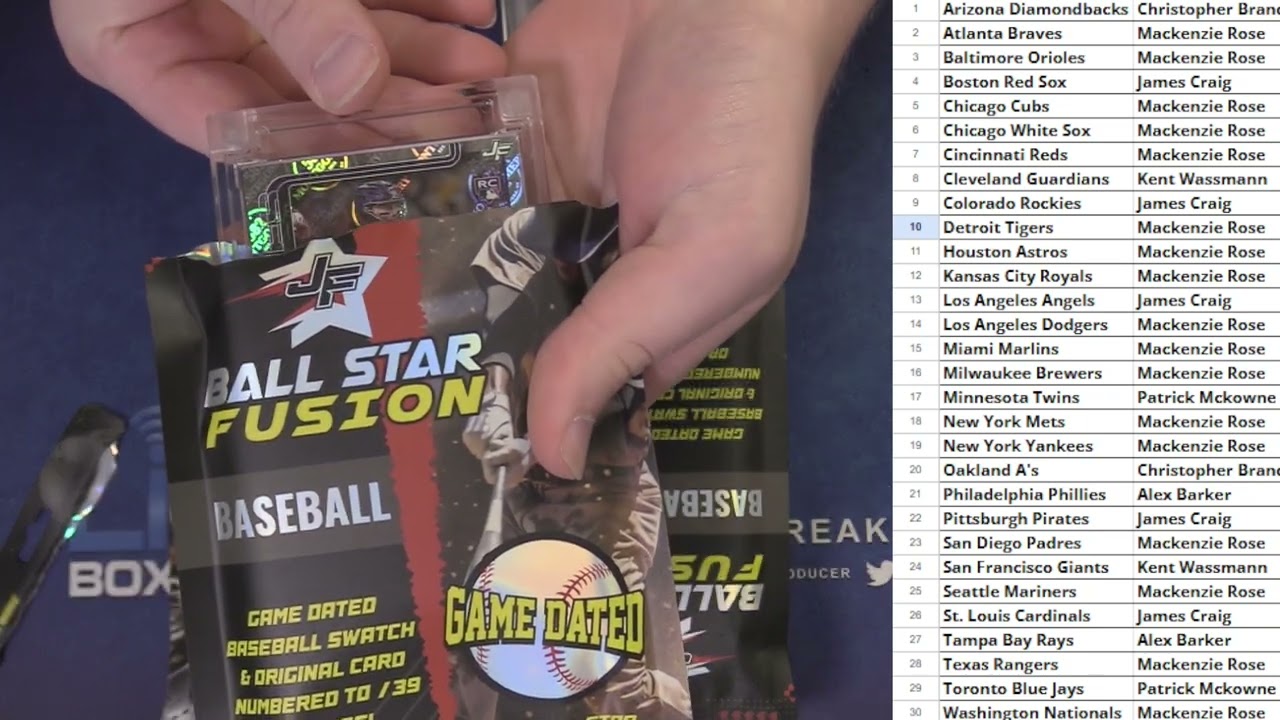 2026 Jersey Fusion Ball Star Box Break #5 LBB - YouTube