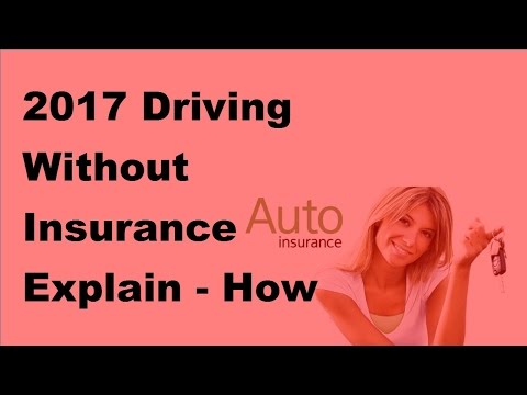 2017 Driving Without Insurance Explain |  How To Avoid The Headaches Of Driving Without Insurance