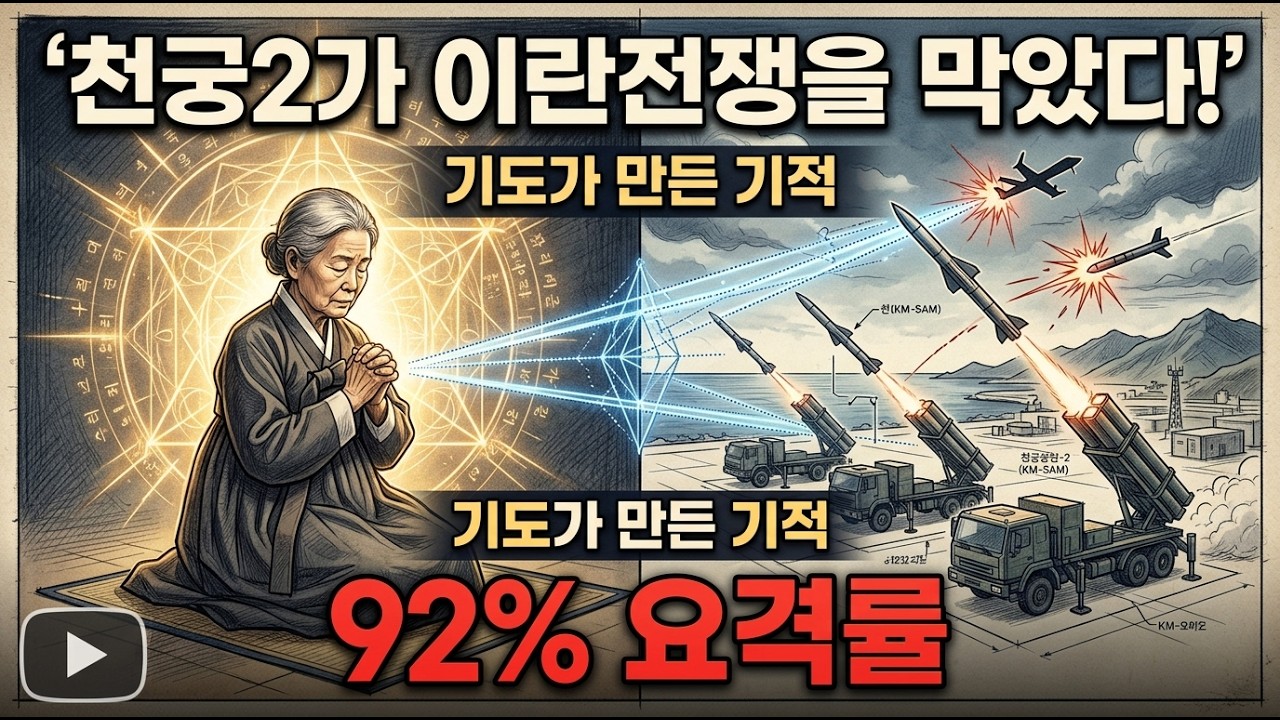 이란 미사일을 막은 천궁2, 3년 전 임사체험에서 예수님이 미리 보여주신 이유ㅣ임사체험ㅣ사후세계ㅣNDEㅣ크리스찬오디오북