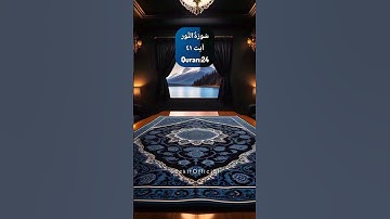 سوره نور 41 | فقط تلاوت قرآن ترجمه اردو و انگلیسی