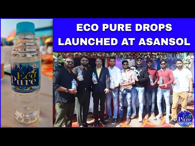 ECO PURE DROPS Packaged Drinking Water Launched By Flowtop Bussiness  Management 