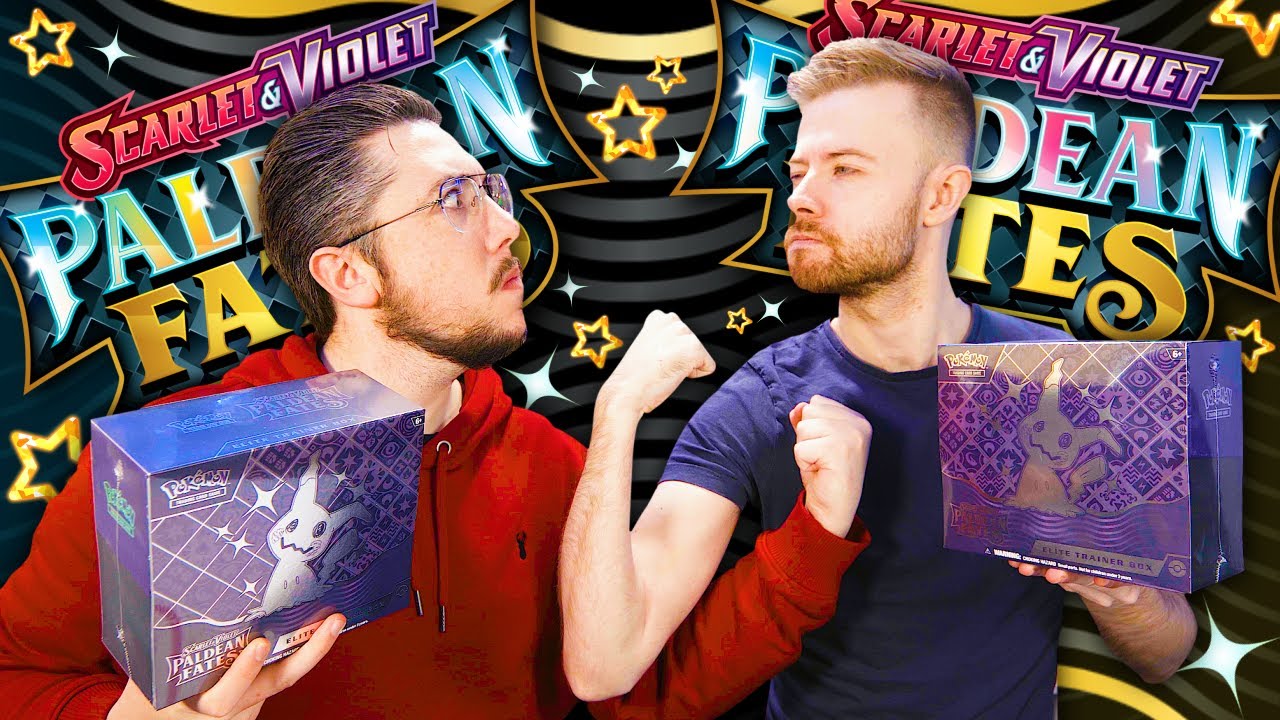 ETB vs ETB Opening Paldean Fates YouTube