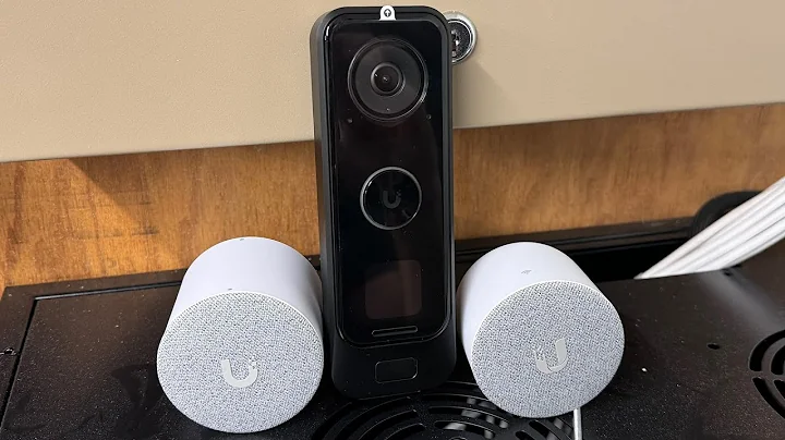 2 Chimes, 1 Doorbell - Ubiquiti G4 Doorbell Pro