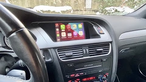 Installing AppleCarplay on a B8/B8.5 Audi A4/S4 - (RSNAV)