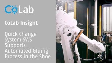CoLab Insights: Quick Change System SWS Supports Automated Gluing Process in the Shoe Industry